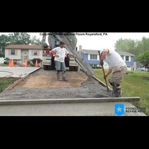 Concrete Driveways and Floors Royersford Pennsylvania